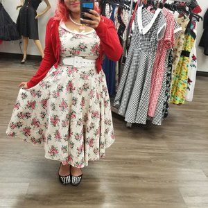 Collectif vintage floral dress